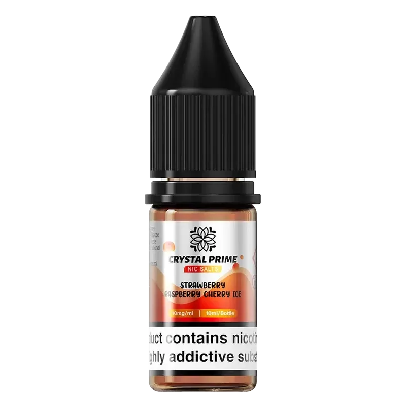 Crystal Prime Strawberry Raspberry Cherry Ice Nic Salt