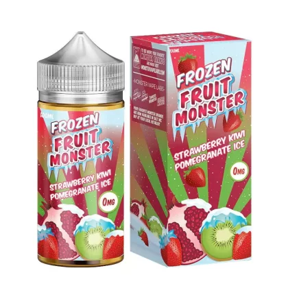 Frozen Fruit Monster Strawberry Kiwi Pomegranate Vape e-Liquid 100mL - Beyondvape