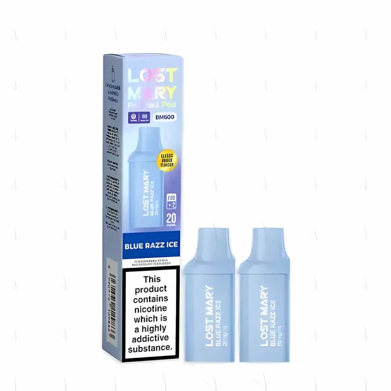 Lost Mary BM600 Prefilled Pods - Strawberry Ice - Vapourdeal Co - Image 3