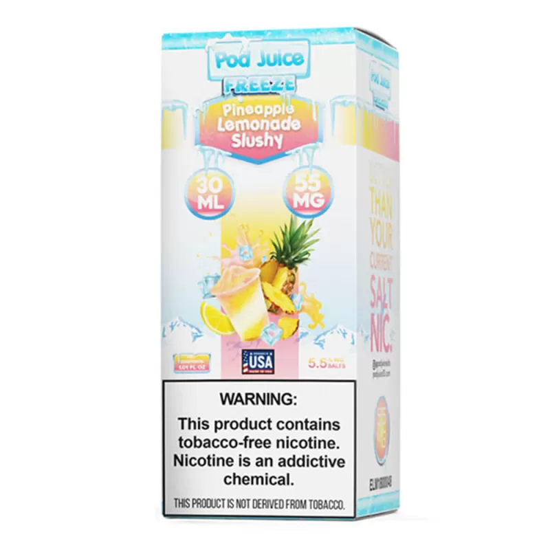 Pineapple Lemonade Slushy Freeze – Pod Juice Salt - Vape Product, Vape Product - Image 3