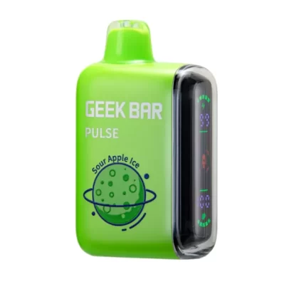 SOUR APPLE ICE GEEK BAR PULSE - Huffvape