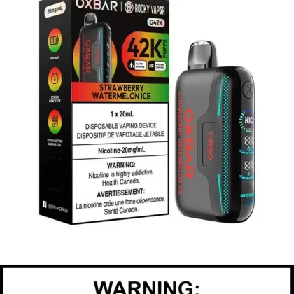 Strawberry Watermelon Ice Oxbar G42K Disposable Vape
