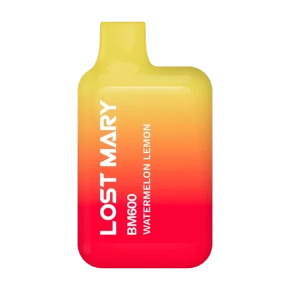 Lost Mary Watermelon Lemon BM600 Disposable Vape: Refreshing Citrus Bliss