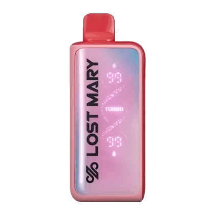 Strawberry+ LOST MARY MT35K TURBO Nixodine - Consumer; Vape Product; 5 Pack, Single