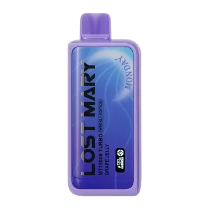 Grape Jelly Lost Mary MT15000 Turbo (Monday) - Customer Group#Consumer~Nicotine#50mg~Size#Single>5 Pack
