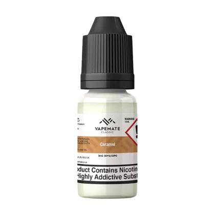Vapemate Classic Caramel 10ml - 70VG / 30PG / 12mg (Discontinued) - Ecigwizard