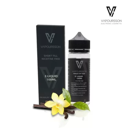 Vapoursson e-Liquid – Vanilla 0mg 100ml Shortfill | Cigee - Ecigdepot