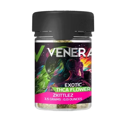 Venera THC-A Flower – 3.5g - Strain#Diesel Cookies>Purple Panther~Quantity#3.5g>7g>14g>28g