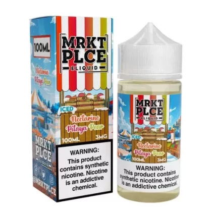 MRKTPLCE Iced Nectarine Pitaya Pear 100ml E-Juice - Vape Product, Choose Options