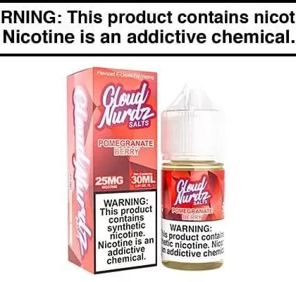 POMEGRANATE BERRY BY CLOUD NURDZ SALT 30ML - Vapejuice