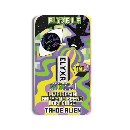 Elyxr Live Resin Galactic Blend (HHC, HHCo, THCP, HHCP, D9o) Cartridge 1 Gram (1000mg)