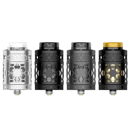 Hellvape Dead Rabbit 4 RTA Pro Atomizer 5.5ml - Black Gold