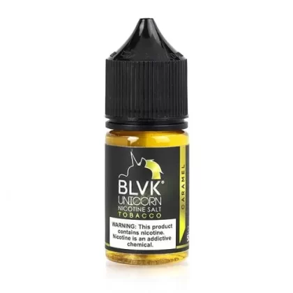 BLVK Tobacco Caramel NicSalt by BLVK Unicorn – 100% Original