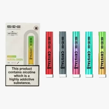 SKE Crystal Plus Battery - Red