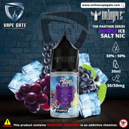 Purple Ice - The Panther Series Ice 30ml Saltnic by Dr. Vapes - 30 mg / 30 ml