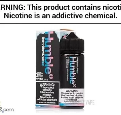 BLUE RASPBERRY CHEW ICE BY HUMBLE TFN 120ML - Vapejuice