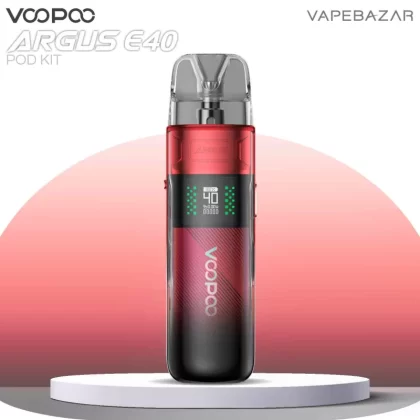 VooPoo Argus E40 – Modern Red - VooPoo / 1800 mAh / USB-C / max. 40 Watt / 4,5ml