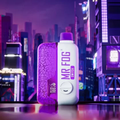 Mr Fog Switch Nicotine Free 15K Grape Ice Disposable Vape