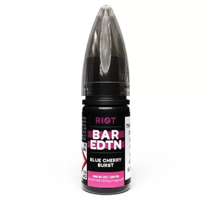 Blue Cherry Burst BAR EDTN Riot Squad Nic Salt E-Liquid - 20mg