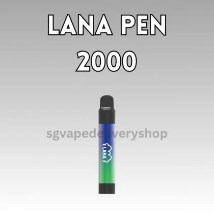 Lana Pen 2000 Puffs - Strawberry Watermelon - Sgvapedeliveryshopsecure