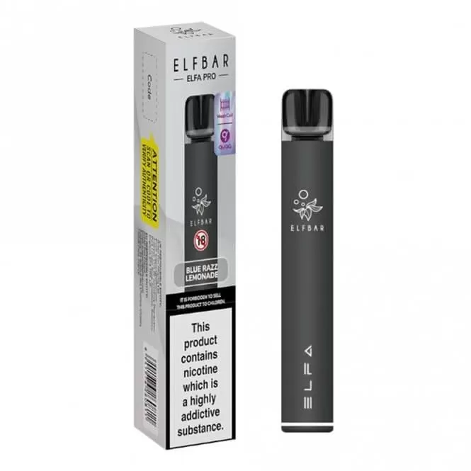 Elfa PRO Pod Kit by Elf Bar Elfa - Navy Blue + Blueberry Sour Raspberry