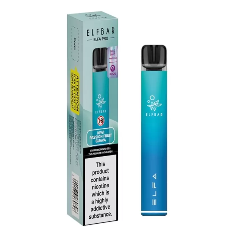 Elfa PRO Pod Kit by Elf Bar Elfa - Navy Blue + Blueberry Sour Raspberry - Image 2