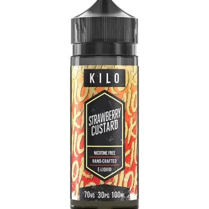 Kilo Strawberry Custard The Rebrand E-Liquid 120ml - 0mg