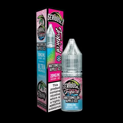 Watermelon Apple Ice By Seriously Tropical 10ml Nic Salt