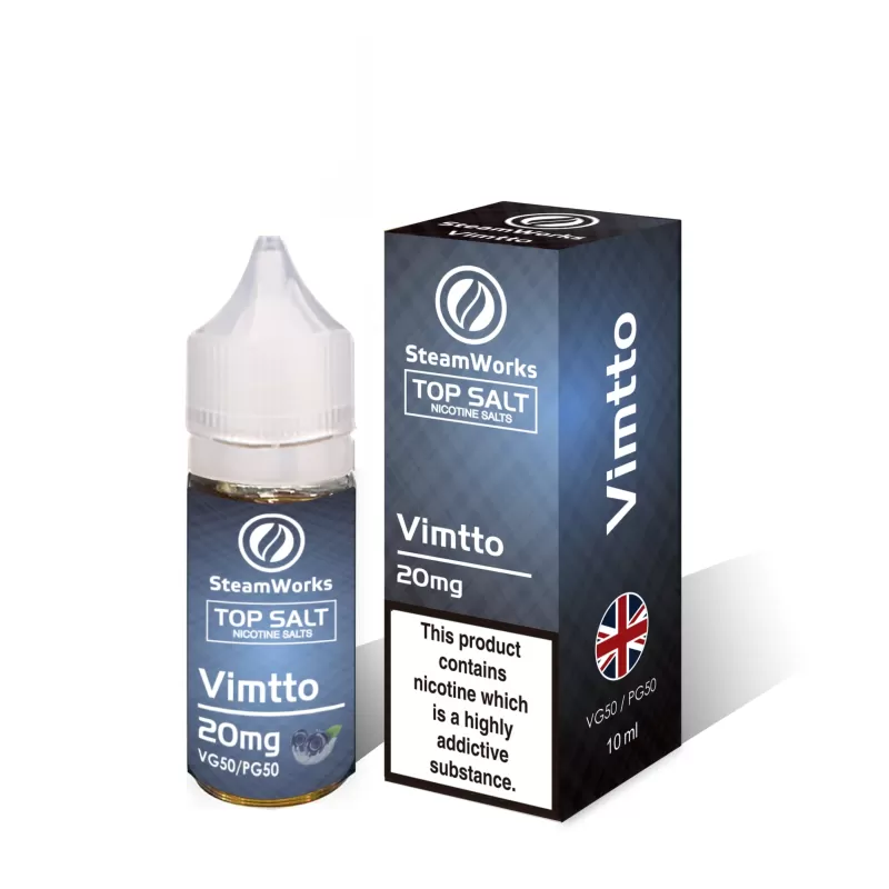 10mg Top Salt Fruit Flavour Nic Salts by A-Steam 10ml (50VG/50PG) - Vape Co - Image 3