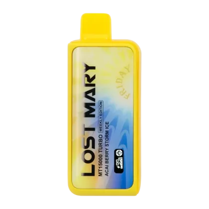 Acai Berry Storm Ice Lost Mary MT15000 Turbo (Friday) - Customer Group#Consumer~Nicotine#50mg~Size#Single>5 Pack