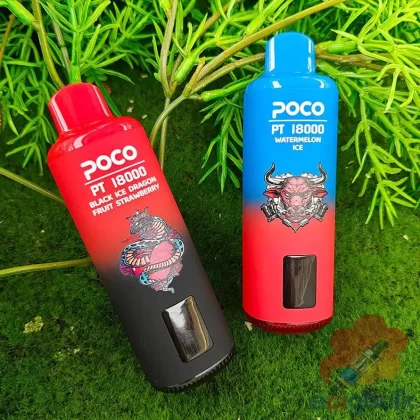 POCO PT18000 Disposable Vape – 18,000 Puffs & 10 Flavors | Compact Design