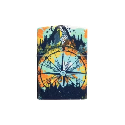Zippo Lighter – Compass Design