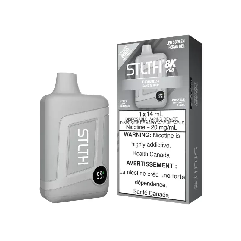 Stlth 8K Pro Disposable Vape – Flavourless