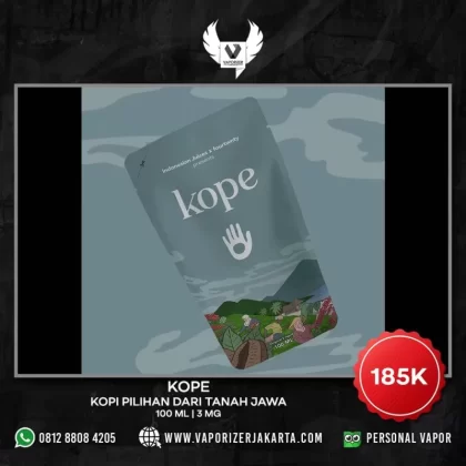 KOPE KOPI PILIHAN DARI TANAH JAWA 100 ML - 3 mg / 100 ml