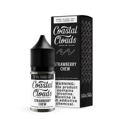 Coastal Clouds Salt Strawberry Chew eJuice - Vape Product; Vape Product, Vape Product (77D45E)