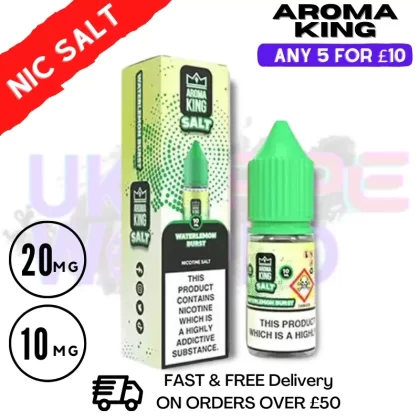 Watermelon Burst – Aroma King Nic Salt