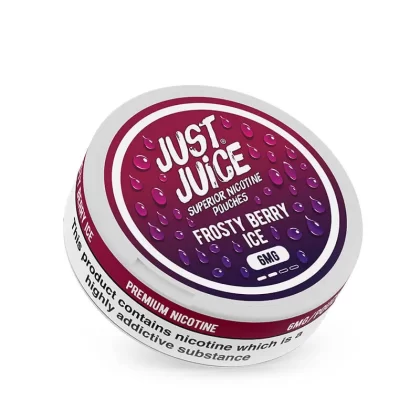 Just Juice Frosty Berry Ice Nic Pouches - 6mg / Pouch