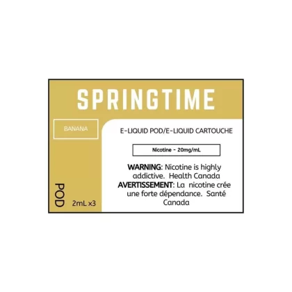 SPRING TIME PODS - Banana / 20MG