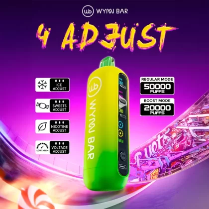 Wynn Bar "4 ADJUST" 50K Disposable Device - 50000 Puffs - Watermelon Ice