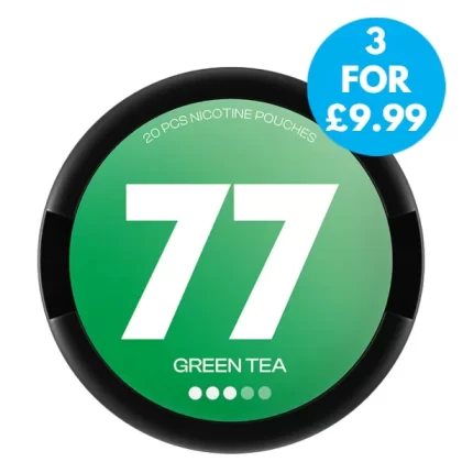 77 Ghost Nicotine Pouches 10.4mg Snus - Vape Co