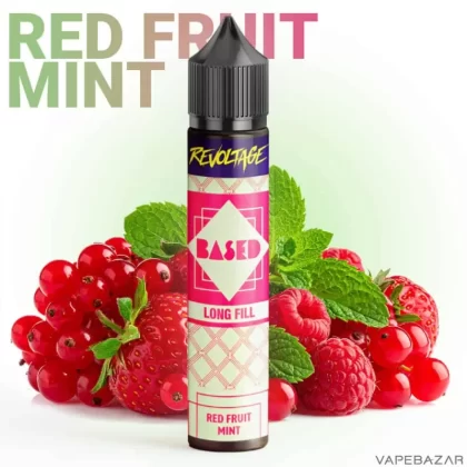 Revoltage BASED Longfill 5 ml – Red Fruit Mint - Beeren Mix / Minze