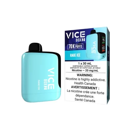Vice Box 2 Disposable Vape – 70K Puffs – Rage Ice - Eliquidsupply