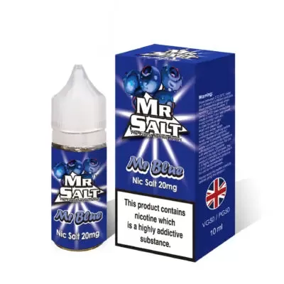 Mr. Salt Eliquid 10ml - Box of 5 - Blue Slush Bubble / 20MG