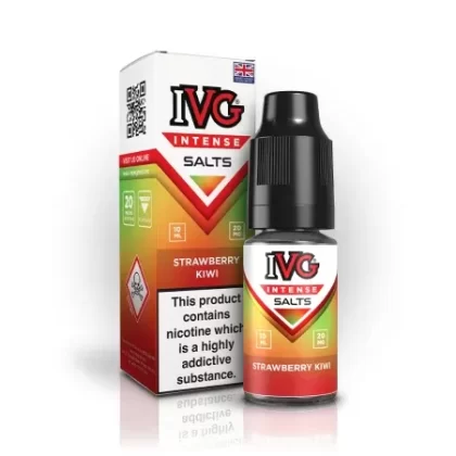 Strawberry Kiwi Nic Salt by IVG Intense – 10ml E-Liquid