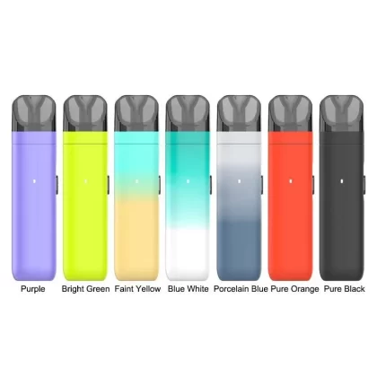 Rincoe Manto Nano P1 Vape Pod System Online - Color#blue white>purple>Fait yellow>pure orange>pure black>bright green (D8A496)