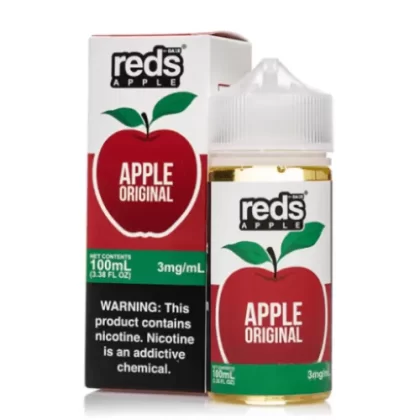 7 Daze Reds Apple Original 100ml Vape Juice - Eightvape