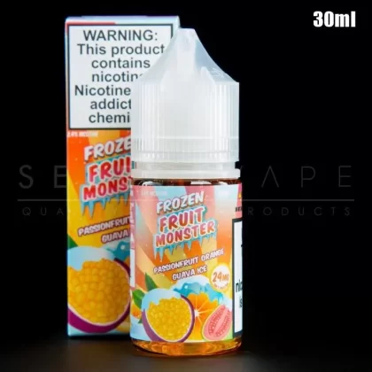 Frozen Fruit Monster – Passionfruit Orange Guava Nic Salt 30ml