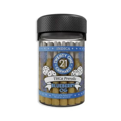 Twenty One THC-A Pre-Rolls 14.7g 21pcs