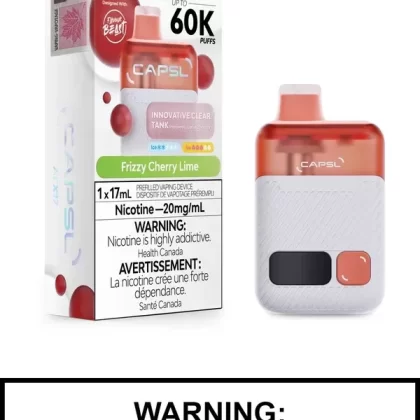 Frizzy Cherry Lime CAPSL Disposable Vape