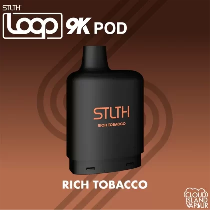 STLTH LOOP 9K Pod Pack – Rich Tobacco